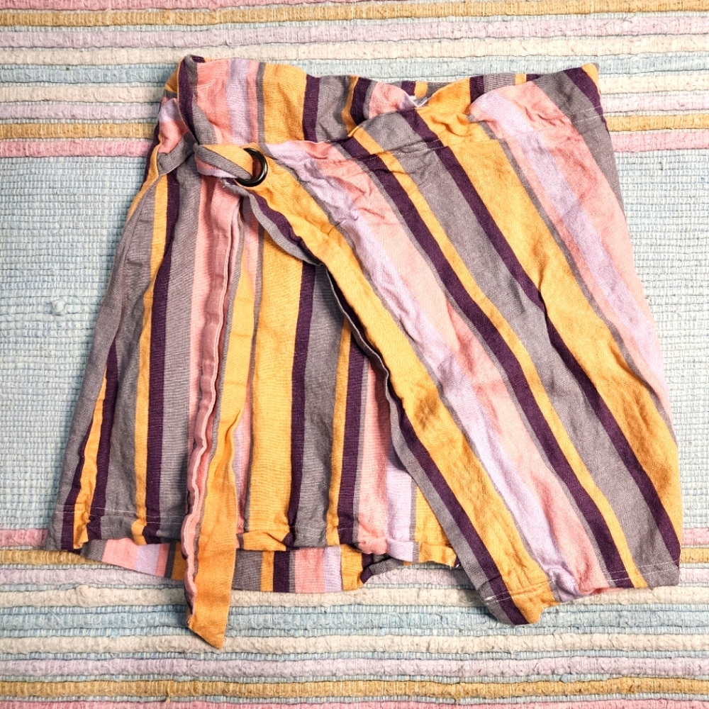 Mustard Seed Wrap Skirt